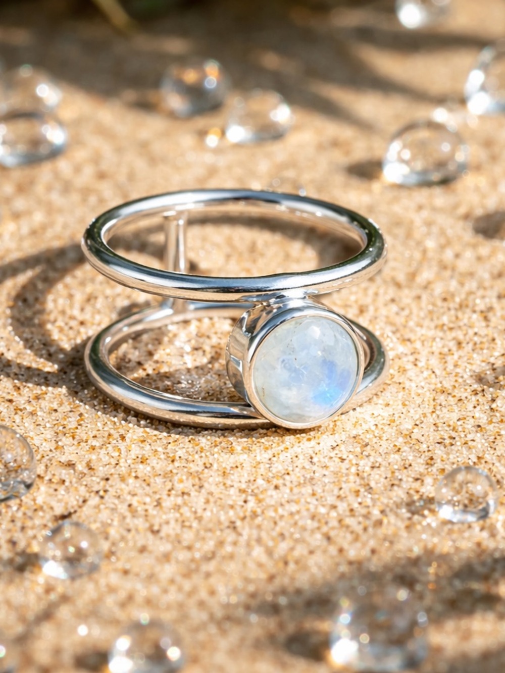 Moonstone Ring - Picture 7 of 11